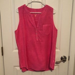 Lily Pulitzer sleeveless tunic size large